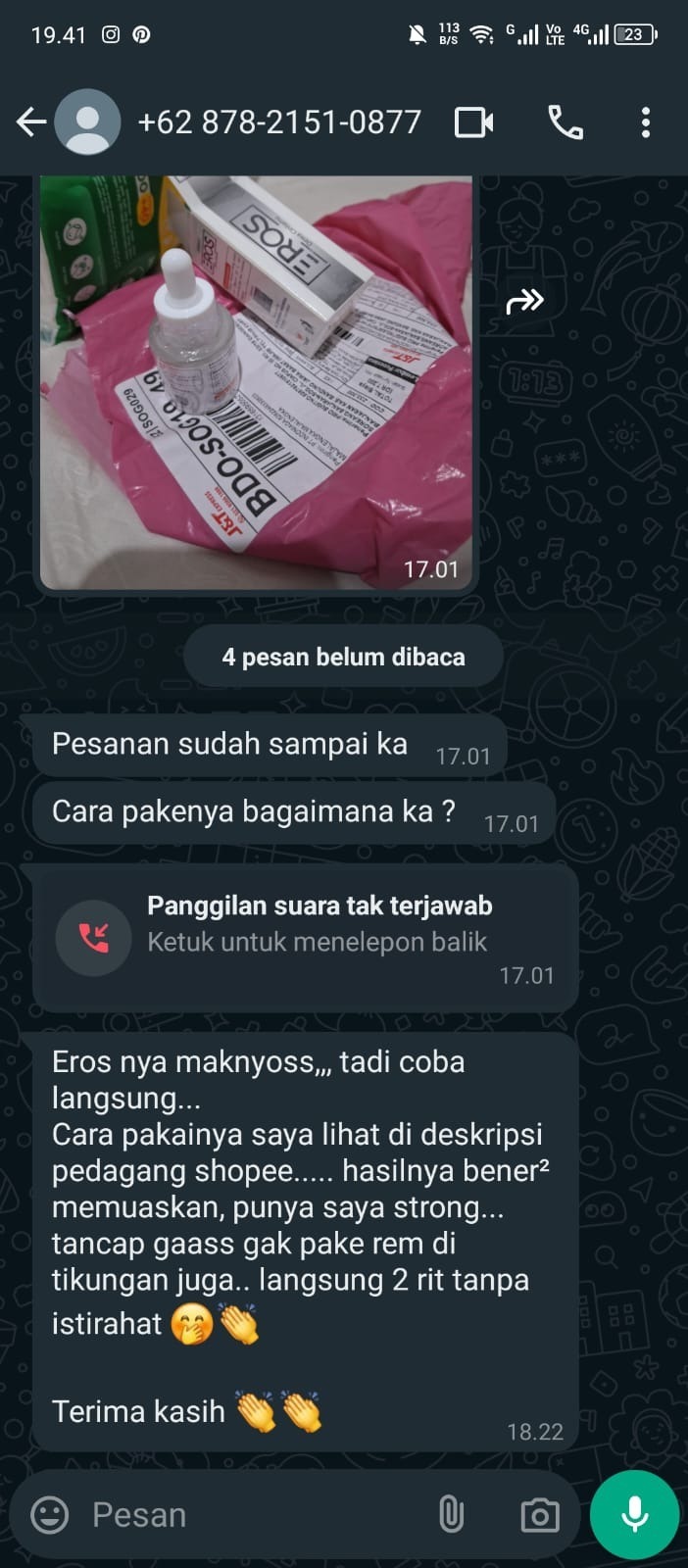 Testimoni EROS 1